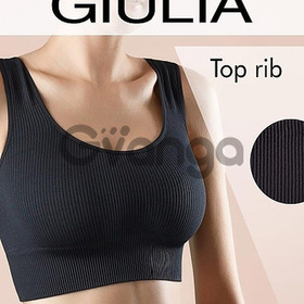 Жіночий безшовний топ на широкій бретелі Top Rib