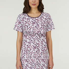 Жіноча нічна сорочка з малюнком "Lavander" (арт. LDK 103/08/06)