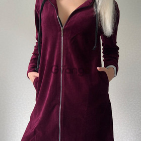 Жіночий халат на блискавці "MARGO" (арт. LGV 203/02/02)