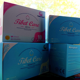 Прокладки жіночі гігієнічні з аніонами Tibet Care Tibemed