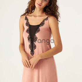 Нічна сорочка на тонкій бретелі "Honey" (арт. LDM 112/06/04)