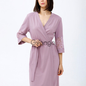 Жіночий халат на поясі із колекції "Amalia" (16177) (арт. 1763)