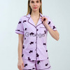 Жіноча лавандова піжама "Lavender Puppies" (12062) (арт. 1694)