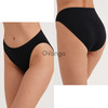 Жіночі труси сліп безшовні чорні "Hi-Leg Briefs" 2