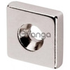 Магніт під потай 12x12x3mm 7/3 х 1 отвір