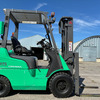 Дизельний навантажувач Mitsubishi KFD15T на нових пневмошинах, 2015 року