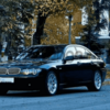 118 BMW 745L чорний прокат оренда авто з водієм