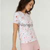 Жіноча піжама (футболка+шорти) із колекції "Sweet Love" (арт. LPK 2070/17/01)