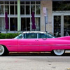 429 Ретро авто рожеве Cadillac Coupe Deville оренда прокат на весілля зйомки