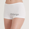 Жіночі білі безшовні труси-шорти "Boxer Briefs" 2