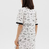 Нічнушка з коротким рукавом "Dreamy Hearts" (16801) (арт. 1772) 4