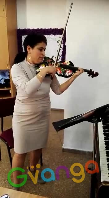 A hand made violin